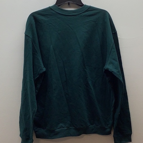 Gildan Dark Green Size Large Solid Color Sweatshirt. New Without Tags - Picture 4 of 4